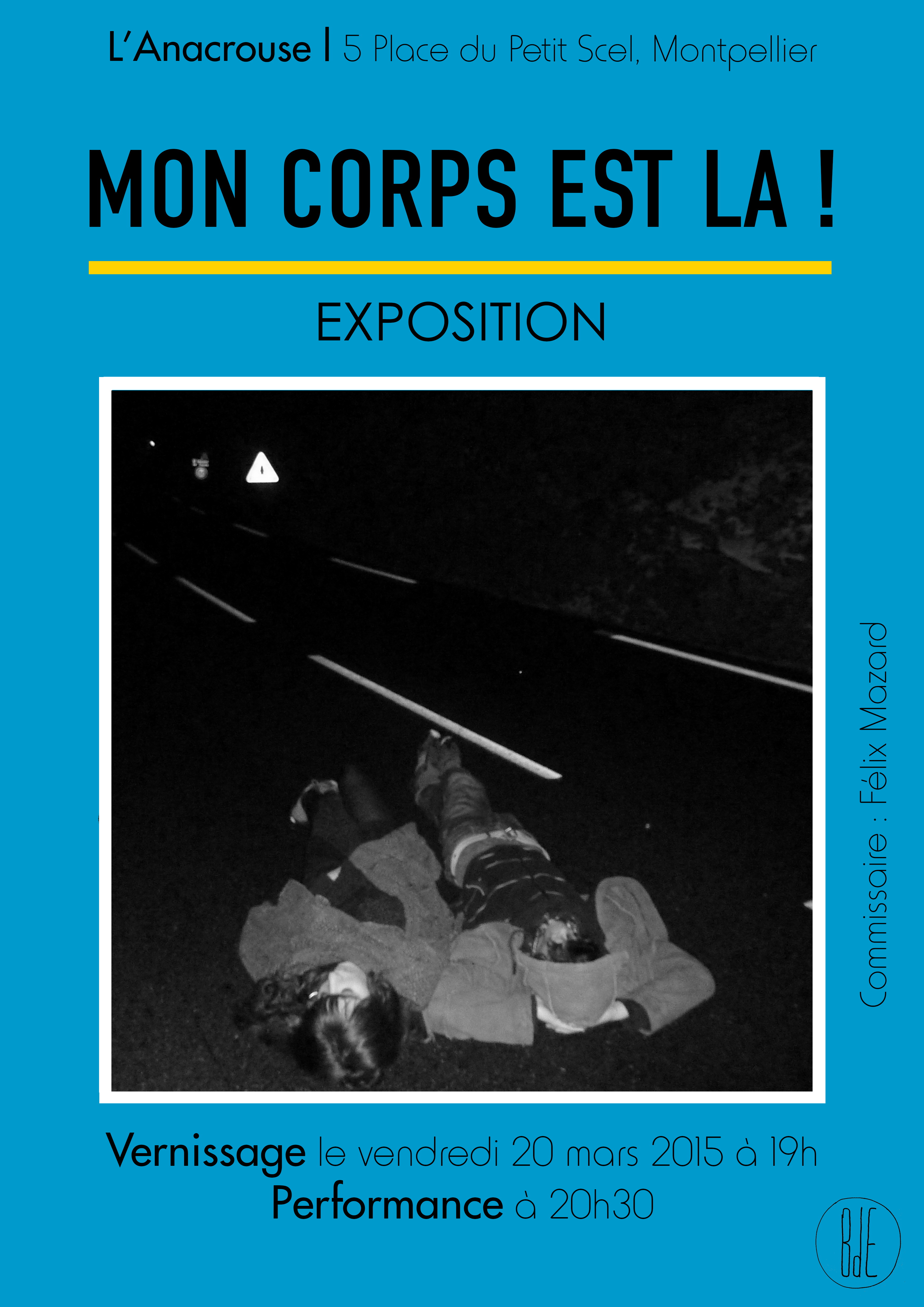 Expo Mon corps est là ! vernissage le 20 mars 2015